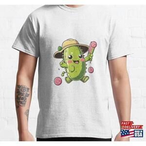 Pickleball Pickle Archaeology By Dmh Classic Tshirt